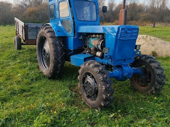 1982 ЛТЗ Т-40АМ, синий, 350000 рублей - вид 4