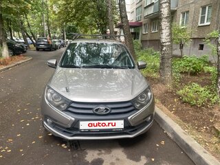 2019 Lada (ВАЗ) Granta I Рестайлинг, серый, 650000 рублей, вид 2