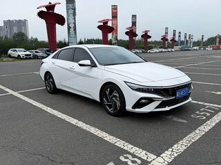 2023 Hyundai Elantra N Line VII (CN7) Рестайлинг, белый, 1665400 рублей, вид 3