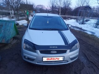 2007 Ford Focus II Рестайлинг, серебристый, 350000 рублей, вид 1