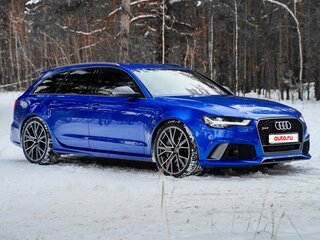 2016 Audi RS 6 performance III (C7) Рестайлинг, синий, 6300000 рублей, вид 5