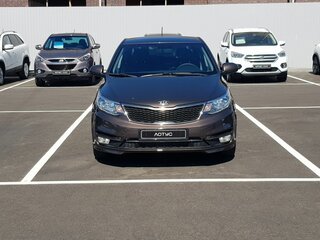 2016 Kia Rio III Рестайлинг, коричневый, 1199000 рублей, вид 3