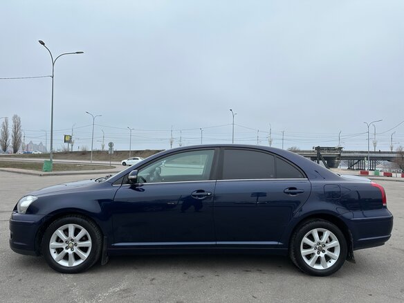 2008 Toyota Avensis II Рестайлинг, синий, 895000 рублей - вид 8