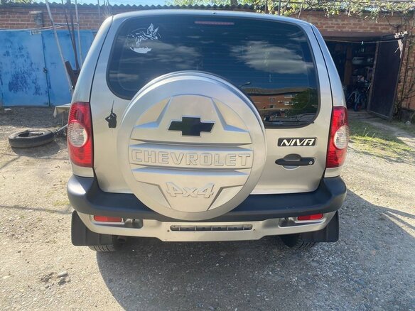 2007 Chevrolet Niva I, серый, 598000 рублей - вид 6