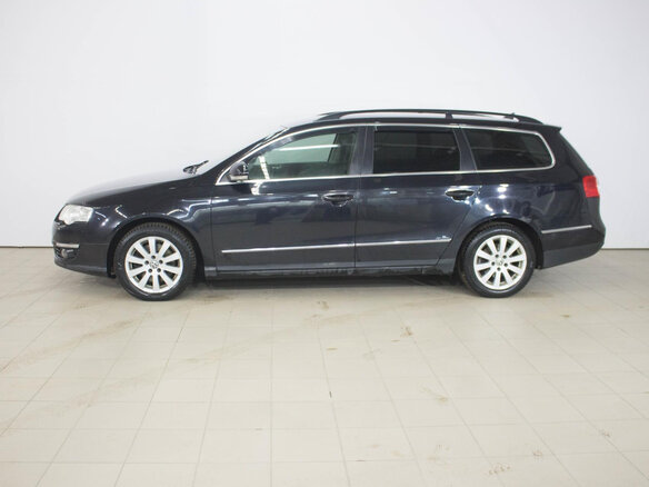 2007 Volkswagen Passat B6, чёрный - вид 1