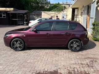2007 Mazda 3 I (BK) Рестайлинг, пурпурный, 600000 рублей, вид 4