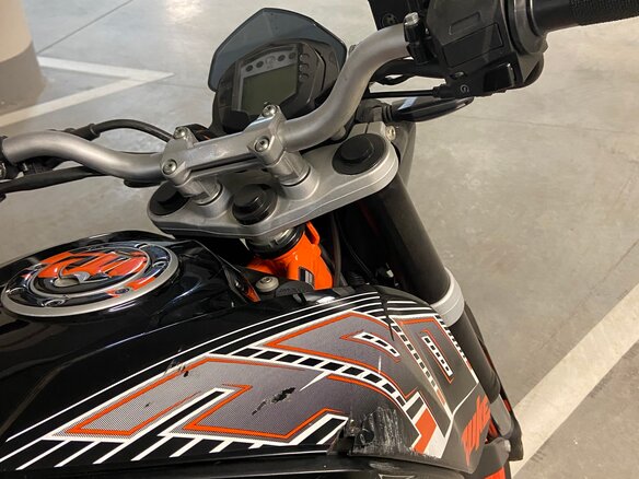 2016 KTM 390 Duke, чёрный, 300000 рублей - вид 8