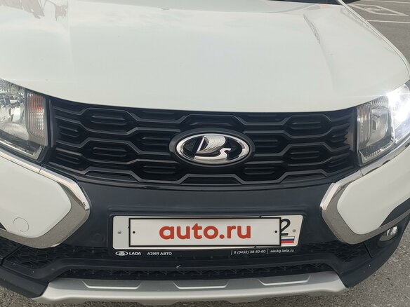 2021 Lada (ВАЗ) Largus Cross I Рестайлинг, белый, 1600000 рублей - вид 7