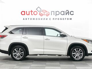 2014 Toyota Highlander III (XU50), белый, 3300000 рублей, вид 4