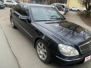 2004 Mercedes-Benz S-Класс 350 Long IV (W220) Рестайлинг, серый, 875000 рублей, вид 1
