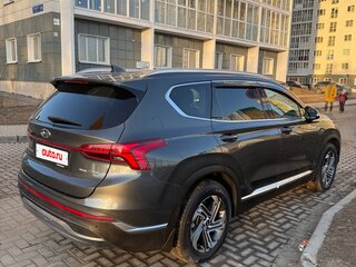 2021 Hyundai Santa Fe IV Рестайлинг, зелёный, 3140000 рублей, вид 4