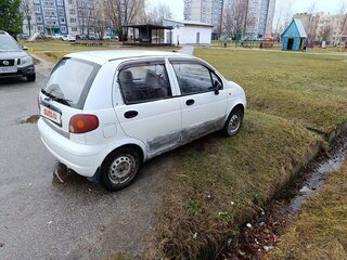 2009 Daewoo Matiz I Рестайлинг, белый, 210000 рублей, вид 4