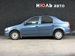2011 Renault Logan I Рестайлинг, синий, 400000 рублей, вид 4