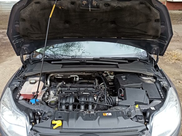 2014 Ford Focus III, серый - вид 13
