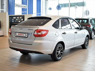 2015 Lada (ВАЗ) Granta I, серебристый, 590000 рублей, вид 3
