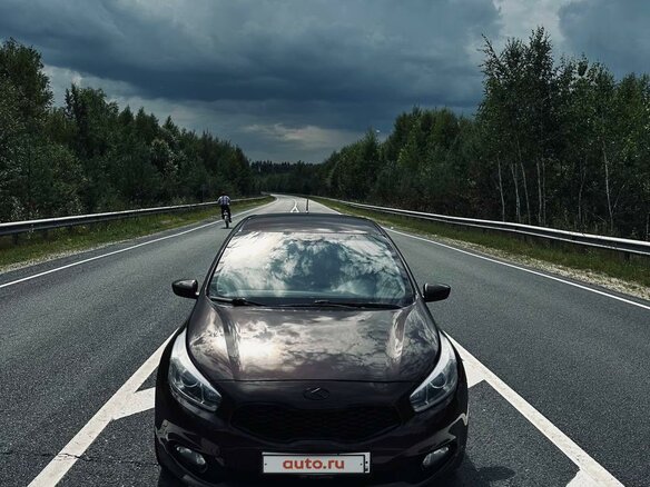 2014 Kia Ceed II, коричневый, 1200000 рублей - вид 5