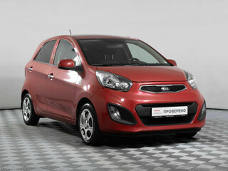 2014 Kia Picanto II, красный, 897000 рублей, вид 3