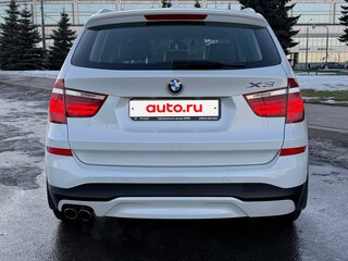 2015 BMW X3 28i xDrive II (F25) Рестайлинг, белый, 2800000 рублей, вид 5
