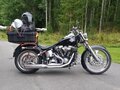 1998 Harley-Davidson Softail Custom, чёрный