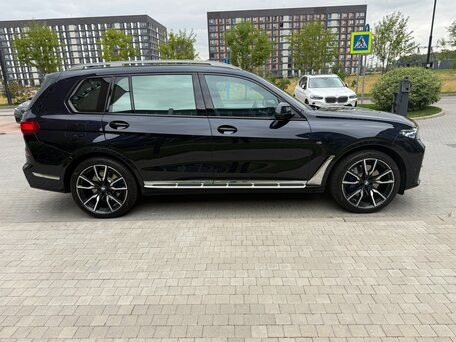 2021 BMW X7 40d I (G07), синий, 9500000 рублей, вид 2