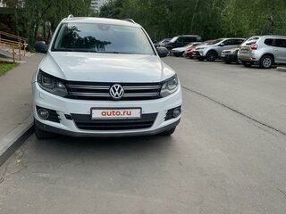 2014 Volkswagen Tiguan I Рестайлинг, белый, 1700000 рублей, вид 1