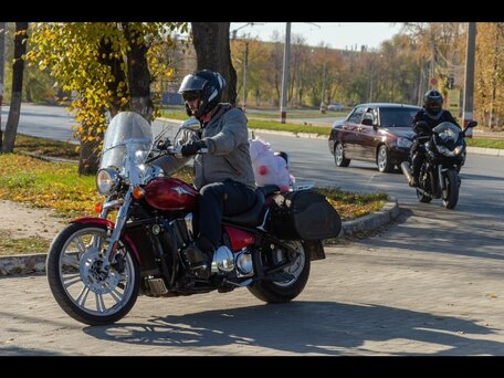 2007 Kawasaki VN900 Vulcan, красный, 450000 рублей, вид 1