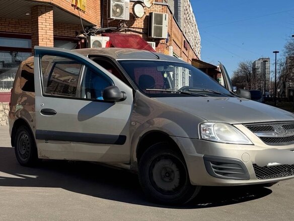 2013 Lada (ВАЗ) Largus I, серый, 390000 рублей - вид 2