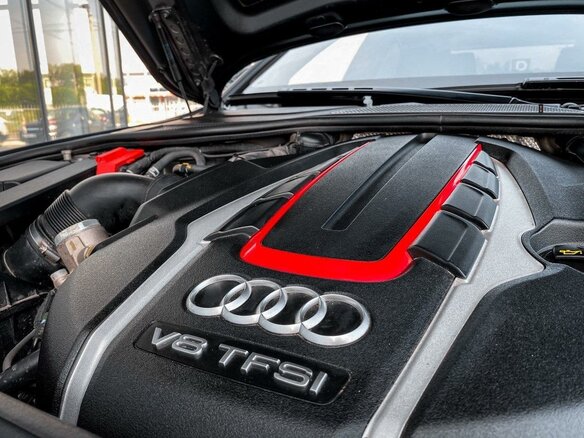 2016 Audi S8 III (D4) Рестайлинг, серый - вид 8