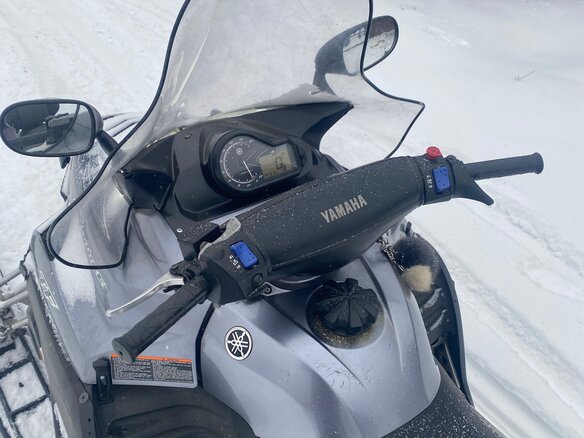 2004 Yamaha RS Venture, голубой - вид 6