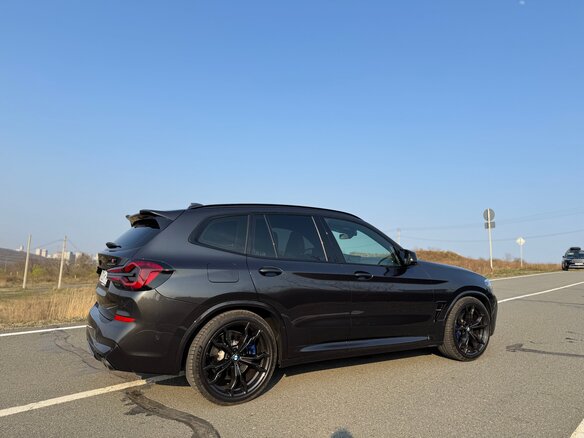2021 BMW X3 M Competition I (F97), серый, 8000000 рублей - вид 9
