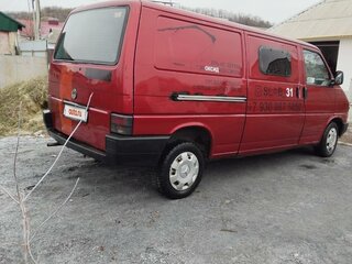 1993 Volkswagen Transporter T4, красный, 313000 рублей, вид 2