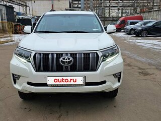 2018 Toyota Land Cruiser Prado 150 Series Рестайлинг 2, белый, 5050000 рублей, вид 2