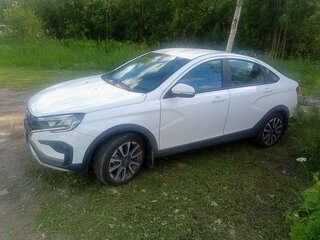 2023 Lada (ВАЗ) Vesta Cross I Рестайлинг (NG), белый, 1350000 рублей, вид 3