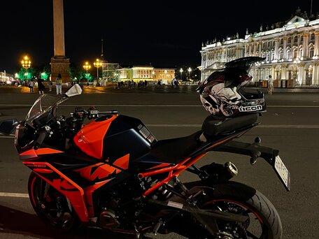 2022 KTM RC 390, оранжевый, 500000 рублей, вид 2