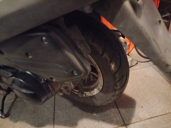 2002 Honda Lead 100, серебристый, 120000 рублей - вид 5