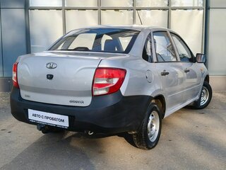 2013 Lada (ВАЗ) Granta I, серебристый, 240000 рублей, вид 5