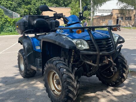 2014 CFMoto CF500-X5, синий, 480000 рублей, вид 3