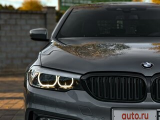 2018 BMW 5 серии 520d VII (G30/G31/G38), серебристый, 2200000 рублей, вид 5