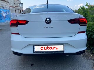 2021 Volkswagen Polo VI, белый, 1290000 рублей, вид 3