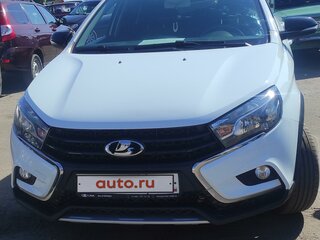 2021 Lada (ВАЗ) Vesta SW I, белый, 1800000 рублей, вид 2