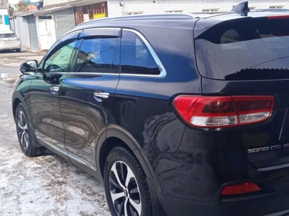2016 Kia Sorento III Prime, чёрный, 2800000 рублей - вид 3