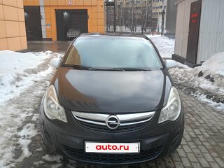 2011 Opel Corsa D Рестайлинг II, чёрный, 380000 рублей, вид 4