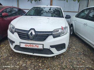 2020 Renault Logan II Рестайлинг, белый, 582000 рублей, вид 3