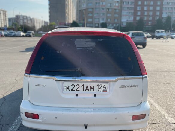 2003 Honda Stream I, белый, 680000 рублей - вид 4