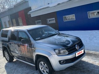 2010 Volkswagen Amarok I, серебристый, 1750000 рублей, вид 3