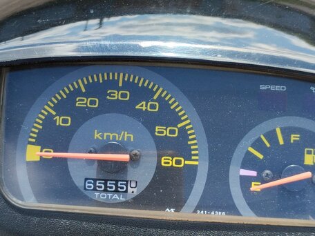 2000 Suzuki Lets 2, чёрный, 52000 рублей, вид 4