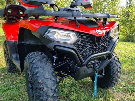 2024 CFMoto CFORCE 520 L, красный, 730000 рублей, вид 1