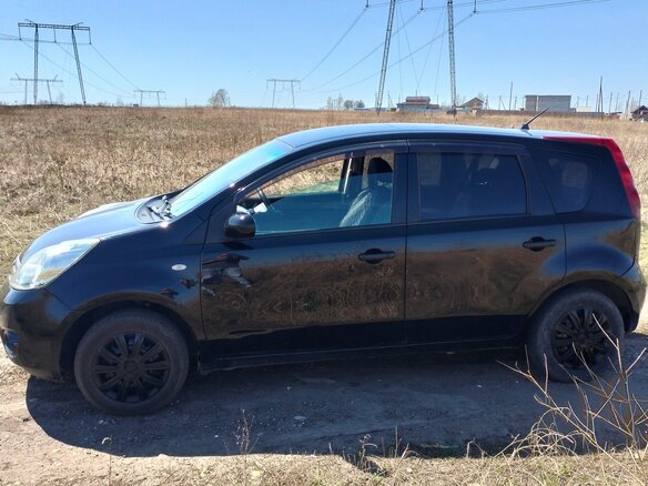2008 Nissan Note I Рестайлинг, чёрный, 630000 рублей - вид 7
