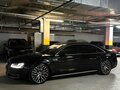 2014 Audi A8 Long III (D4) Рестайлинг, чёрный - вид 1