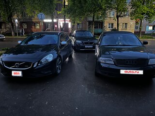 2013 Volvo V60 I, чёрный, 1250000 рублей, вид 3